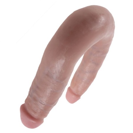 KING COCK - GODE DOUBLE PÉNÉTRATION 12.7 CM NATUREL 1051