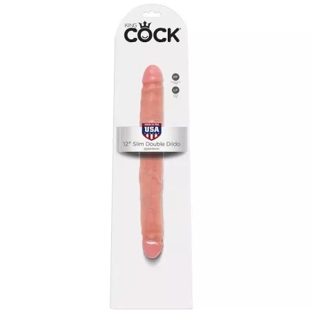 KING COCK - GODE DOUBLE NATUREL 30 CM 1061