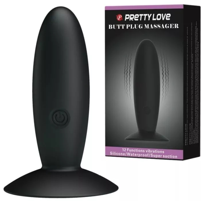 PRETTY LOVE - PLUG ANAL RECHARGEABLE EN SILICONE BOTTOM 14786