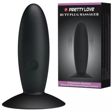 PRETTY LOVE - PLUG ANAL RECHARGEABLE EN SILICONE BOTTOM 1088