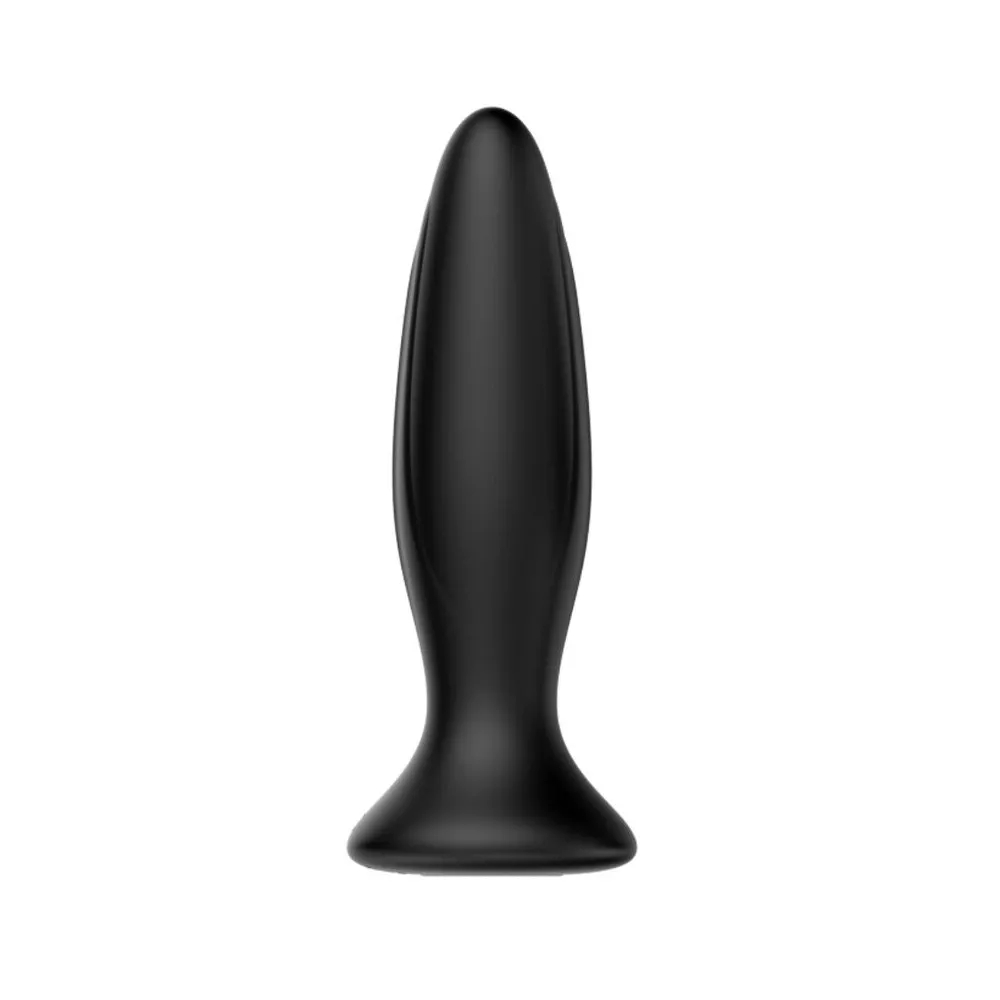 MR PLAY - PLUG ANAL VIBRATEUR NOIR RECHARGEABLE 11058