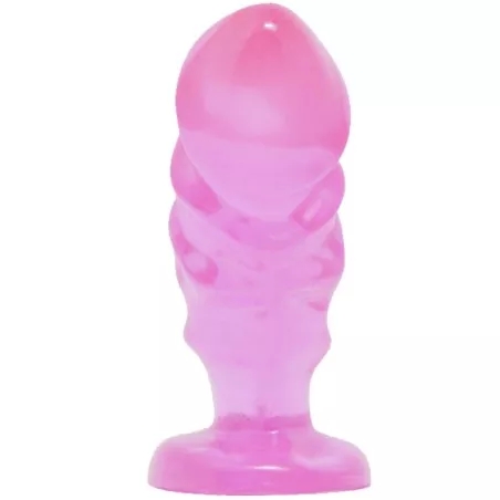 BAILE - PLUG ANAL UNISEXE AVEC VENTOUSE ROSE 1114