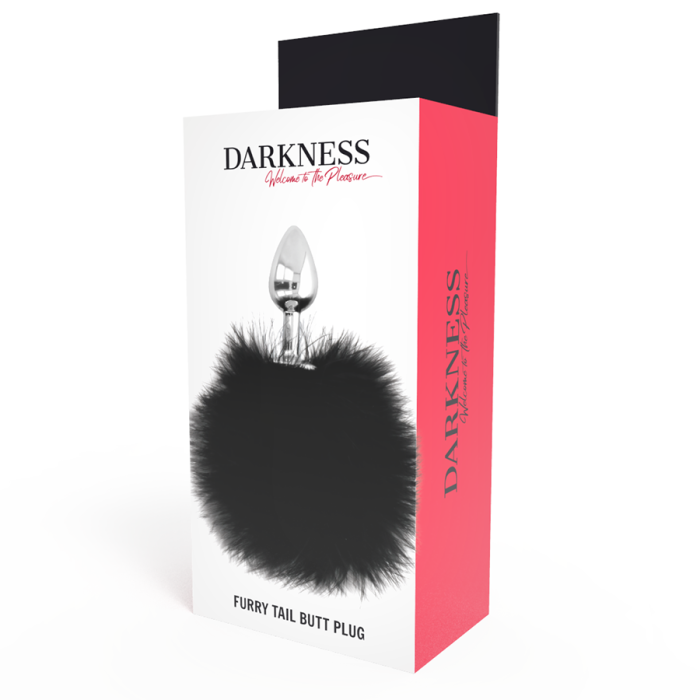 DARKNESS - BOUCHON EXTRA ANAL AVEC QUEUE NOIR 7 CM 14843