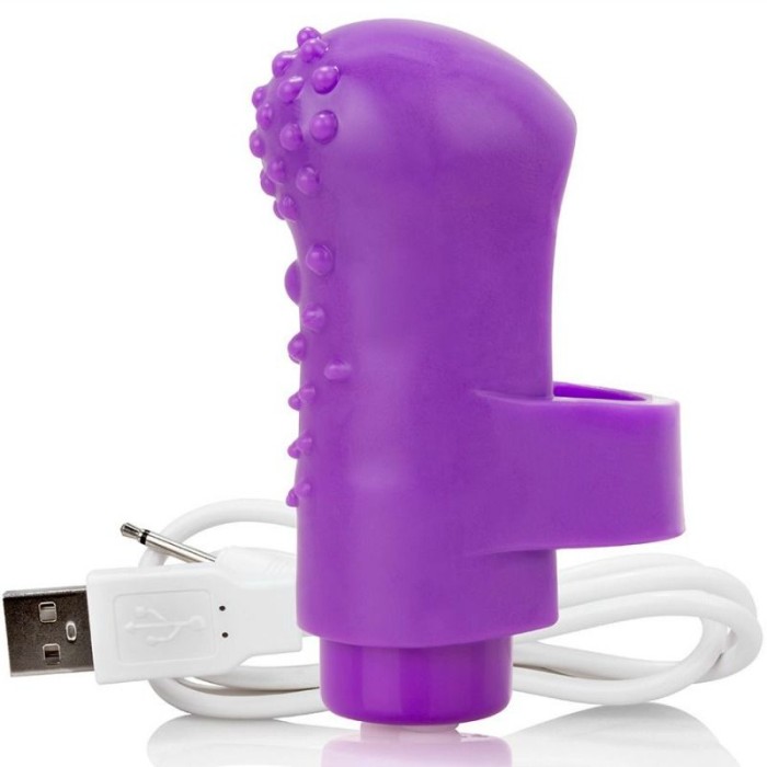 SCREAMING O - DEDAL RECHARGEABLE FING VIOLET 11421