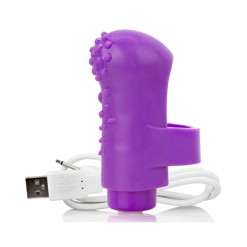 SCREAMING O - DEDAL RECHARGEABLE FING VIOLET 11421