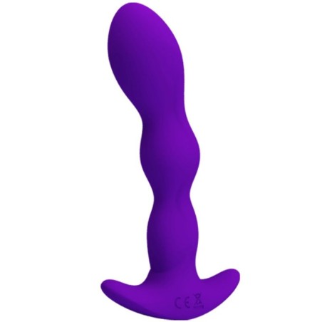 PRETTY LOVE - MASSAGER ANAL 12 MODES DE VIBRATION LILAS 11646