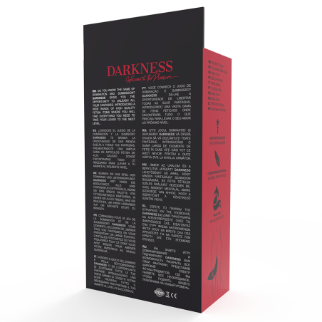 DARKNESS - PLUG ANAL EN SILICONE AVEC QUEUE GRISE 1169