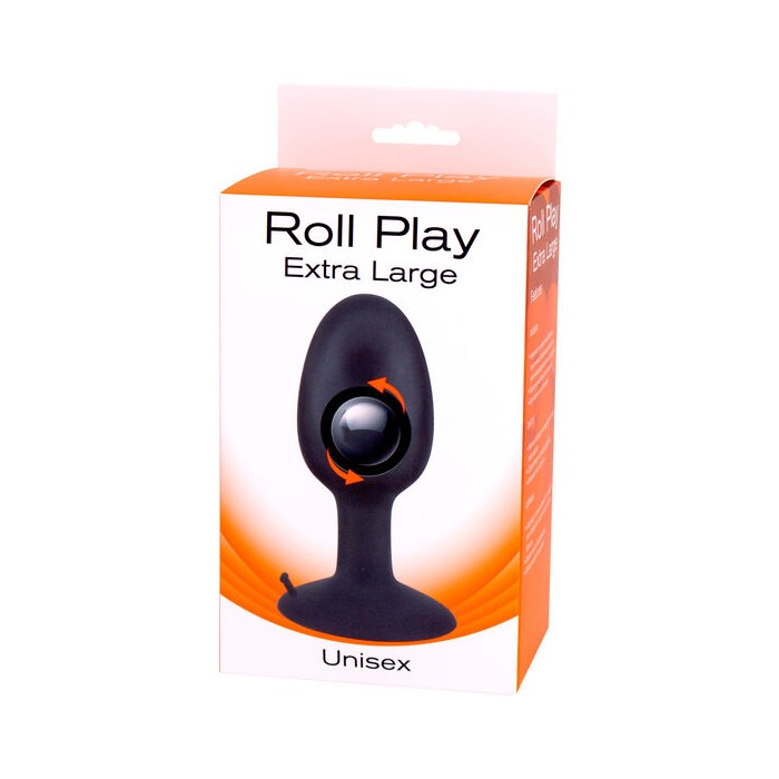 SEVEN CREATIONS - ROLL PLAY PLUG EXTRA GRAND EN SILICONE 14915