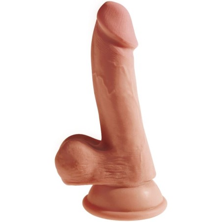 KING COCK - PLUS GODE 3D AVEC BOULES 17 CM 11952