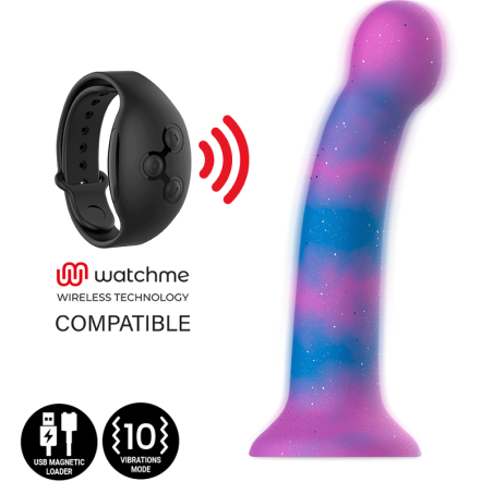 MYTHOLOGY - DION GALACTIC DILDO S - VIBRATEUR WATCHME TECHNOLOGIE SANS FIL COMPATIBLE 12015