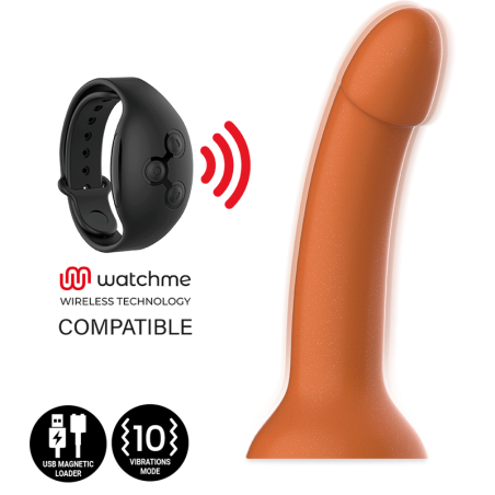 MYTHOLOGY - RUNE ROYAL DILDO M - VIBRATEUR WATCHME TECHNOLOGIE SANS FIL COMPATIBLE 12017