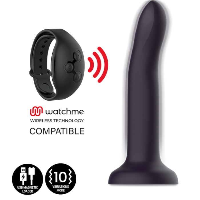 MYTHOLOGY DUMAN MYSTIC DILDO S - VIBRATEUR WATCHME TECHNOLOGIE SANS FIL COMPATIBLE 12029