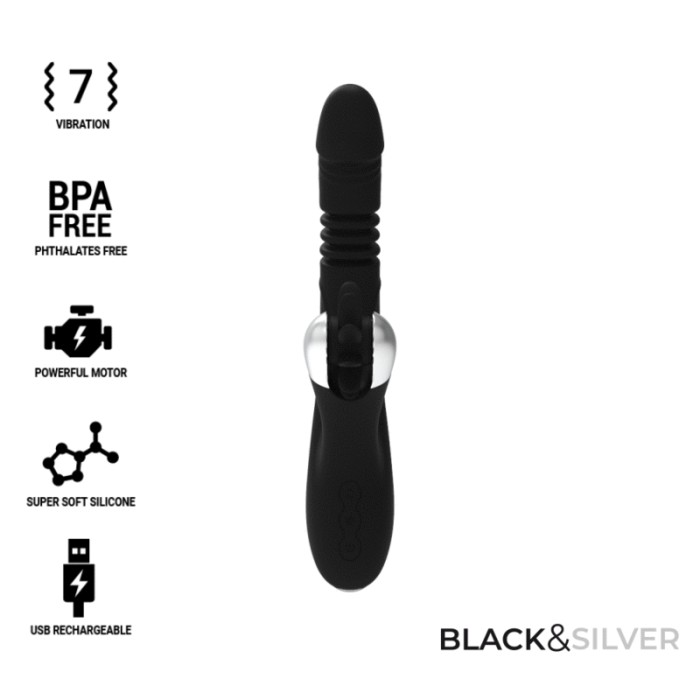 BLACK&SILVER - BUNNY REED UP & DOWN VIBE 12056