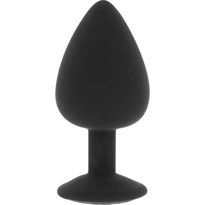 OHMAMA - PLUG ANAL EN SILICONE DIAMANT TAILLE L 9 CM 14934