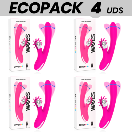 ECOPACK 6 UDS - DIVERSIA BUNNY VAGUES 24 CM 12251