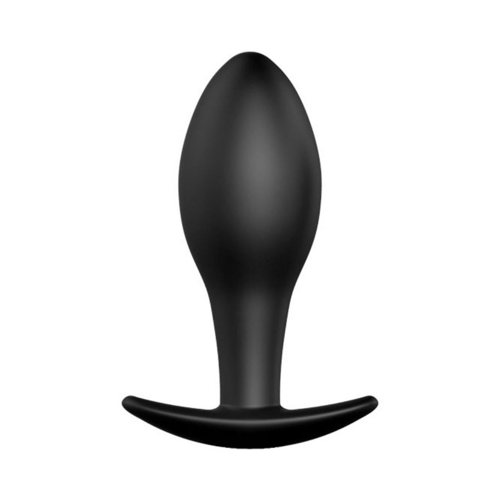 PRETTY LOVE - PLUG ANAL ANCRE EN SILICONE 8.5 CM NOIR 14782