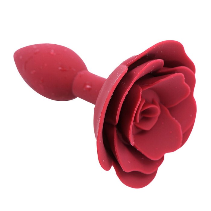 OHMAMA FETISH - PLUG ANAL EN SILICONE ROSE ROUGE 14967