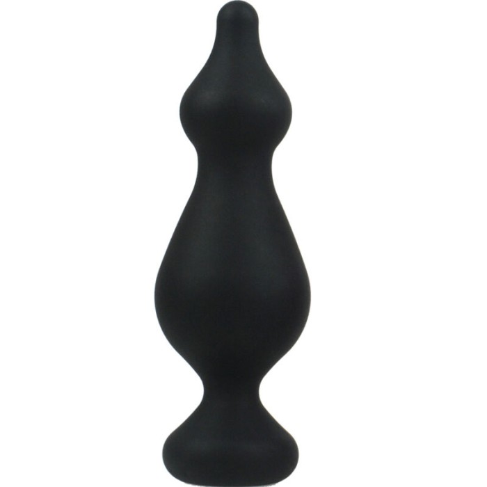 ADRIEN LASTIC - PLUG ANAL AMUSE SILICONE NOIR TAILLE L 15037