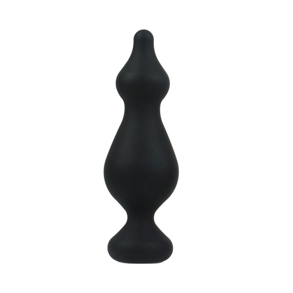 ADRIEN LASTIC - PLUG ANAL AMUSE SILICONE NOIR TAILLE L 15037