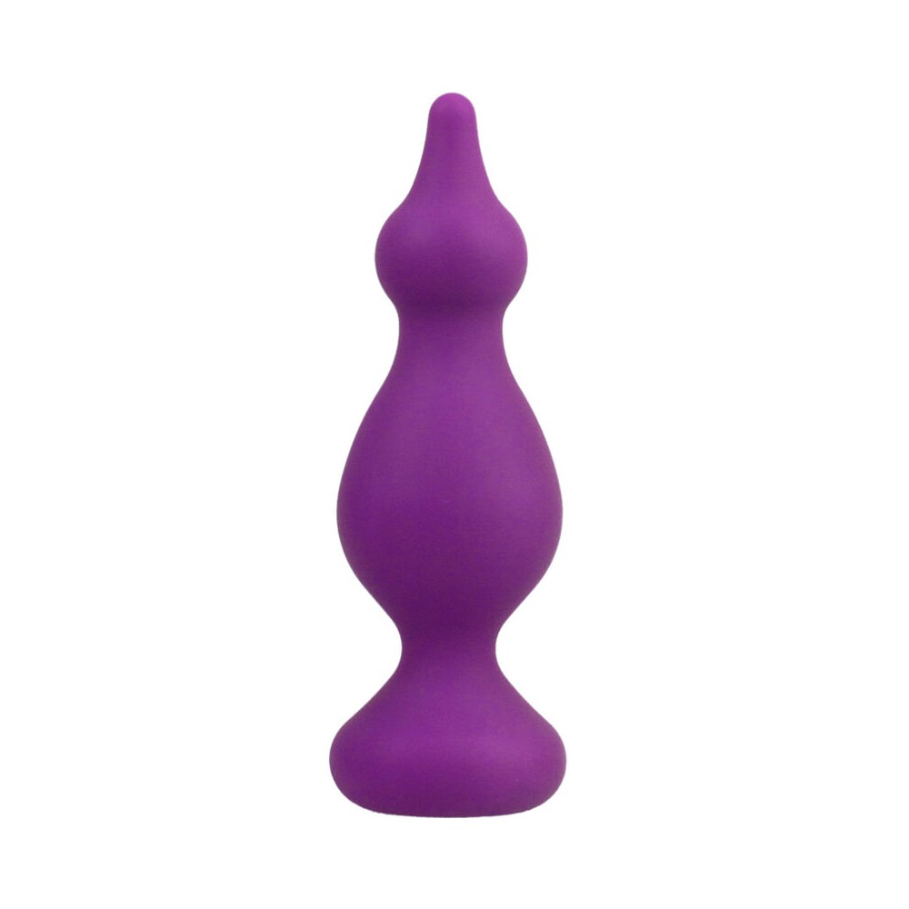 ADRIEN LASTIC - PLUG ANAL AMUSE SILICONE VIOLET TAILLE M 15038