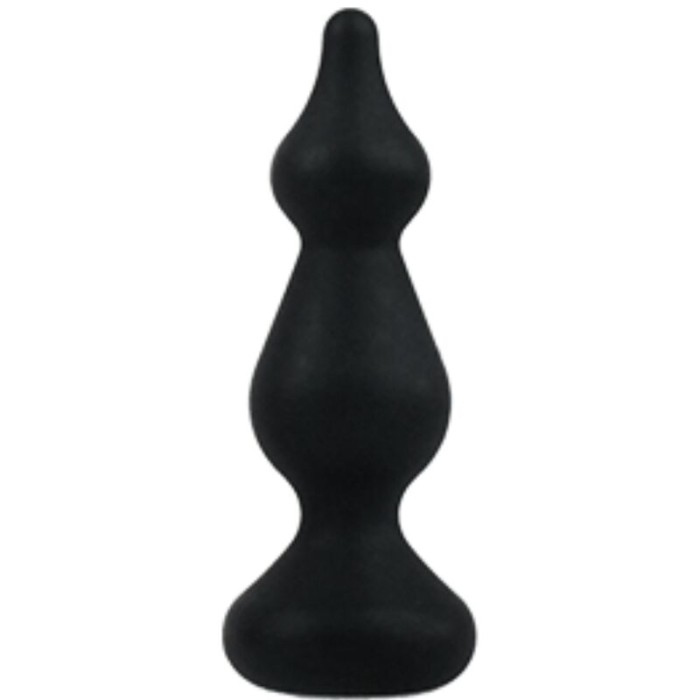 ADRIEN LASTIC - PLUG ANAL AMUSE SILICONE NOIR TAILLE S 15039