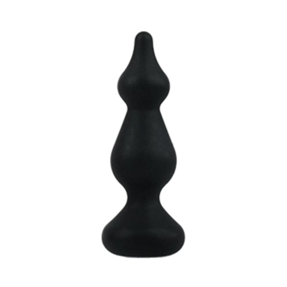 ADRIEN LASTIC - PLUG ANAL AMUSE SILICONE NOIR TAILLE S 15039