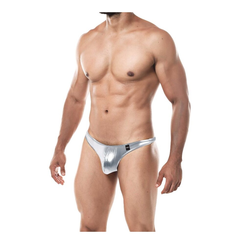 CUT4MEN - THONG PROVOCATIVE ARGENT XL 17057