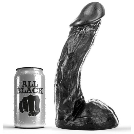 ALL BLACK - DONG 23 CM 18030