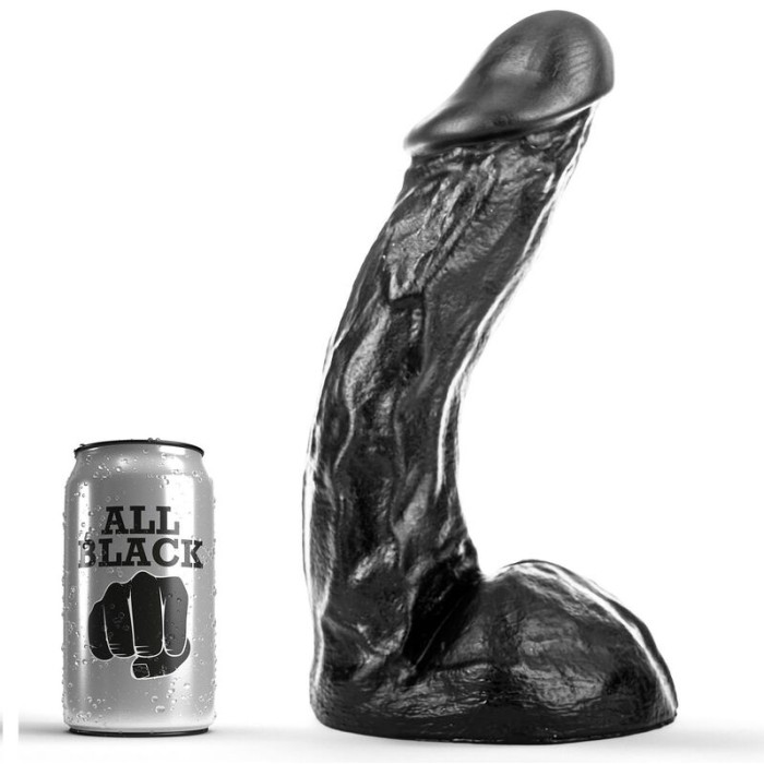 ALL BLACK - DONG 28 CM 18031