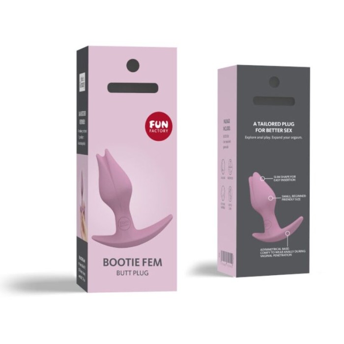 FUN FACTORY - BOOTIE FEM FEMELLE ANAL PLUG ANAL ROSE 15017