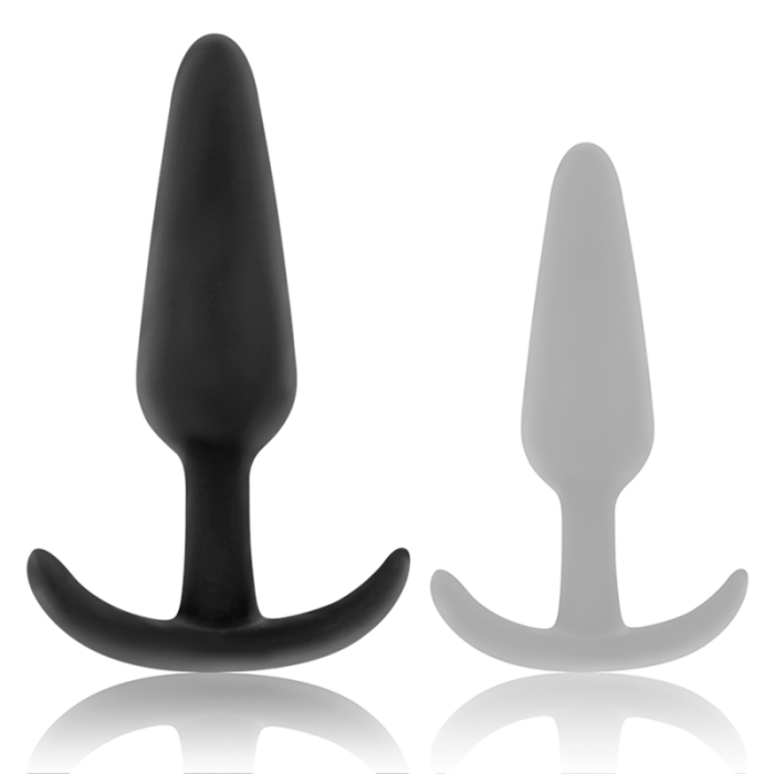 BLACKSILVER - PLUG ANAL EN SILICONE KAEL AVEC POIGNÉE MOYENNE