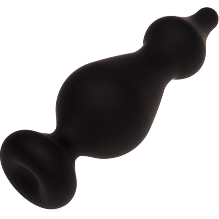 ADRIEN LASTIC - PLUG ANAL AMUSE SILICONE NOIR TAILLE L 15037