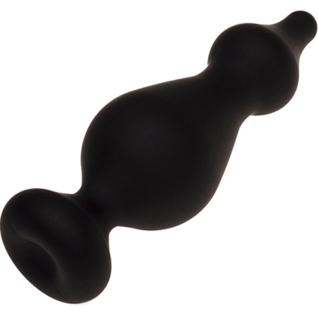 ADRIEN LASTIC - PLUG ANAL AMUSE SILICONE NOIR TAILLE L 1902