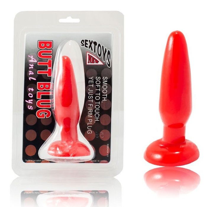 BAILE - PETIT PLUG ANAL ROUGE 15 CM 15046