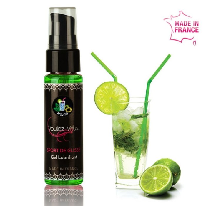 VOULEZ-VOUS - LUBRIFIANT  BASE DEAU - MOJITO - 35 ML 19551