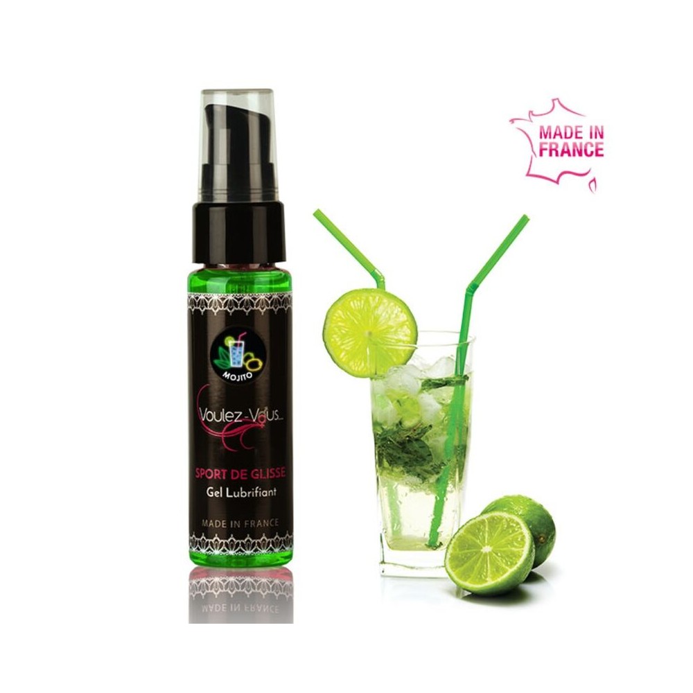 VOULEZ-VOUS - LUBRIFIANT  BASE DEAU - MOJITO - 35 ML 19551