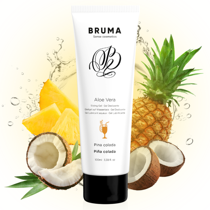 BRUMA - GEL GLISSANT À L''ALOE VERA SAVEUR PINA COLADA 100 ML 19645