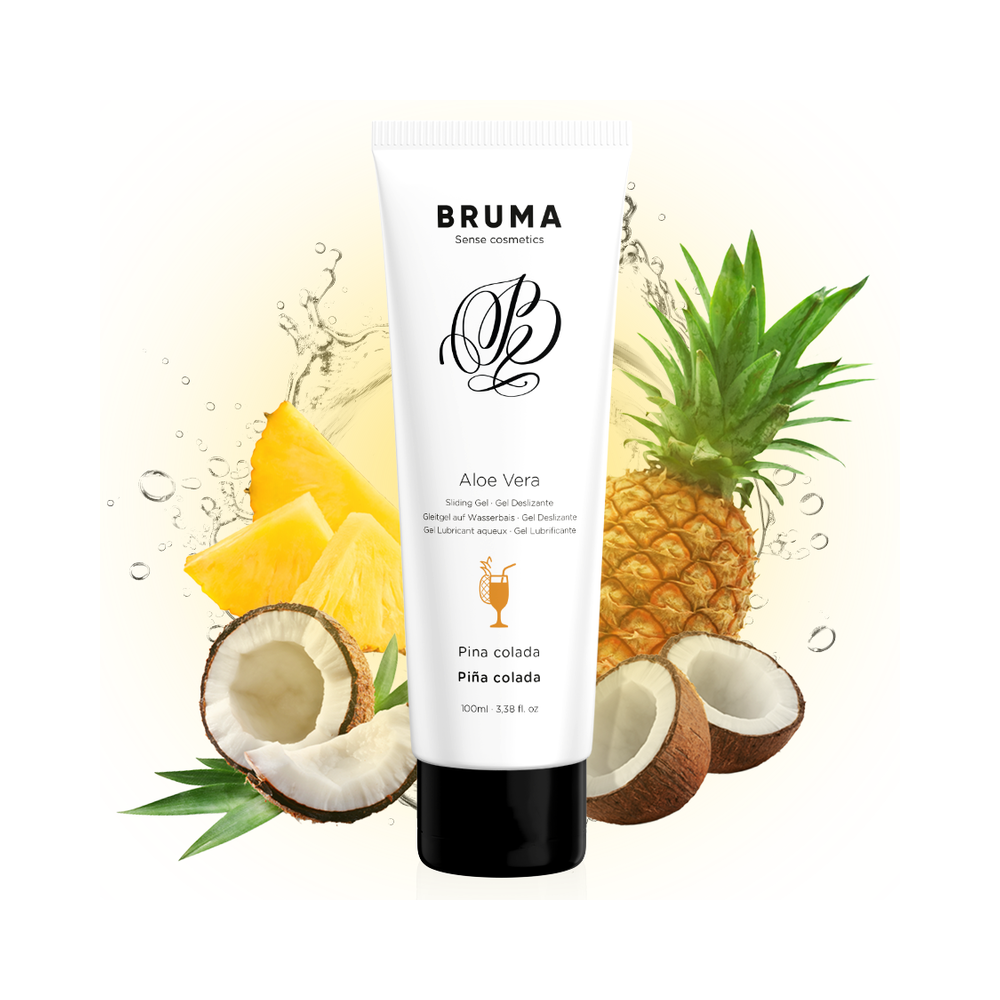 BRUMA - GEL GLISSANT À L''ALOE VERA SAVEUR PINA COLADA 100 ML 19645