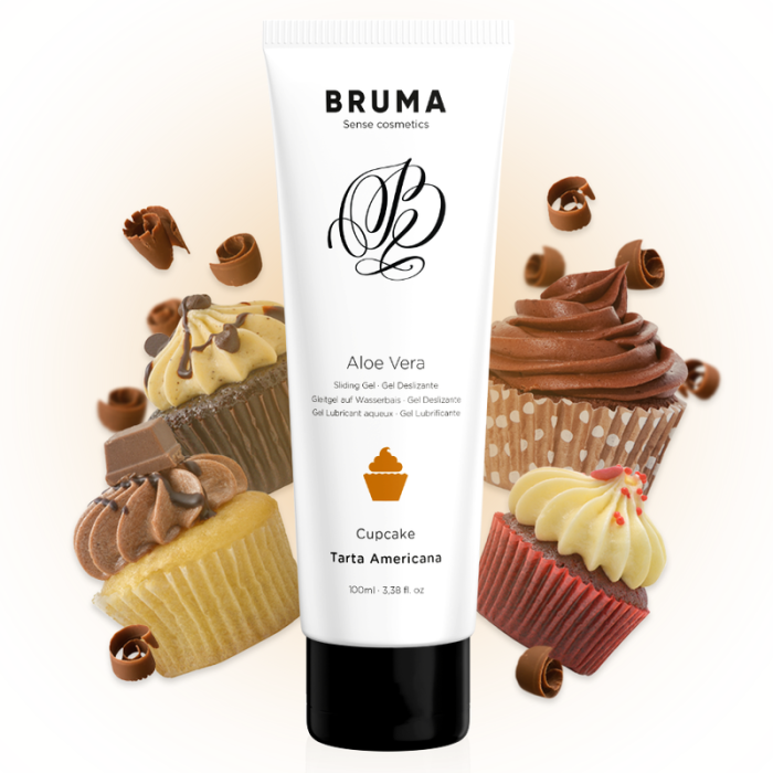 BRUMA - GEL GLISSANT À L''ALOE VERA SAVEUR CUPCAKE 100 ML 19649