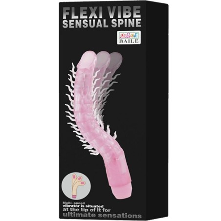 BAILE - FLEXI VIBE SENSUAL SPINE GODE VIBRANT PLIABLE LILAS 23.5 CM 2020