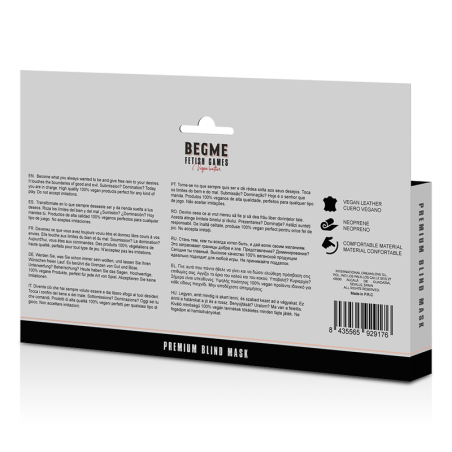 BEGME -  BLACK EDITION MASQUE AVEUGLE PREMIUM