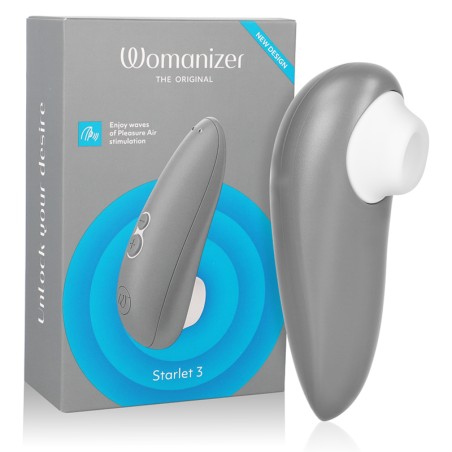 WOMANIZER - STIMULATEUR CLITORAL STARLET 3 GRIS