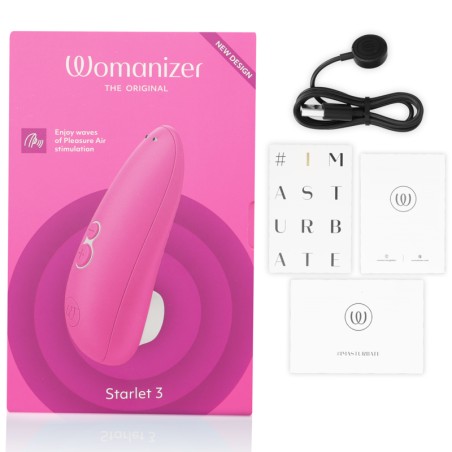 WOMANIZER - STIMULATEUR CLITORAL STARLET 3 ROSE