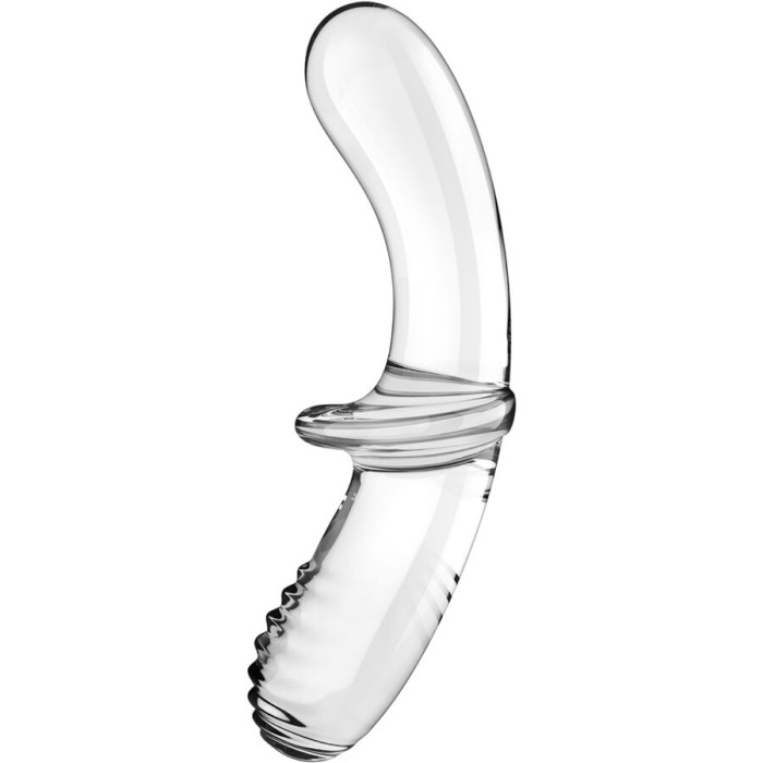 SATISFYER - GODE DOUBLE CRISTAL TRANSPARENT