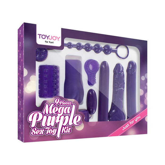 TOYJOY - JUST FOR YOU KIT DE JOUETS SEXUELS MÉGA VIOLET