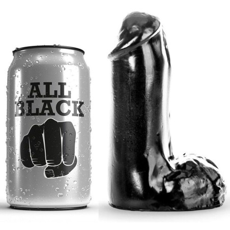 ALL BLACK - GODE RÉALISTE 13 CM