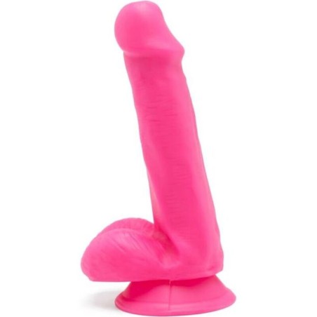 GET REAL - GODE HAPPY DICKS 12 CM BALLES ROSE