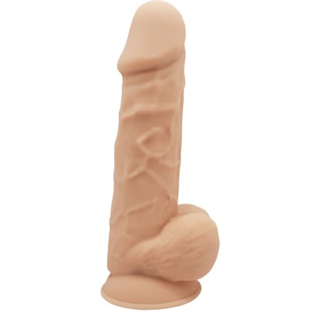 SILEXD - MODÈLE 1 VIBRATEUR PÉNIS RÉALISTE SILICONE PREMIUM SILEXPAN TÉLÉCOMMANDE 21.8 CM