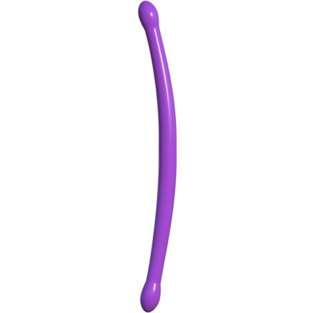 CLASSIX - GODE DOUBLE FLEXIBLE 43,7 CM VIOLET