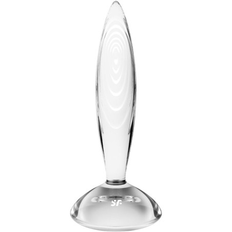 SATISFYER - PLUG ANAL EN CRISTAL ÉTINCELANT